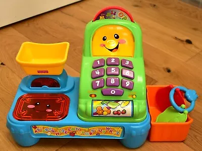 Buy Fisher-Price Laugh 'n' Learn Magic Scan Market Cash Register, VGC, Incomplete • 7.99£