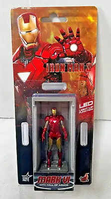 Buy Iron Man 3 Figure Mark VI (6) + Hall Of Armor - Hot Toys Collectable - Brand New • 11.95£