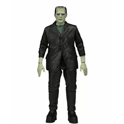 Buy Universal Monsters Frankenstein Retro Glow In The Dark Scale 7'' Action Figure • 31.05£