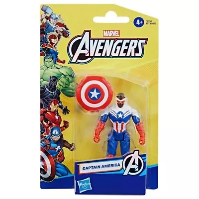 Buy Marvel Avengers Epic Hero Series 4-Inch Figure - Captain America • 6.99£
