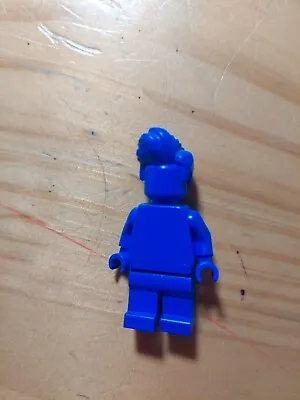 Buy LEGO (Monochrome) Blue Minifigure From 40516 Everyone Is Awesome LGBTQ + Pride • 5.30£