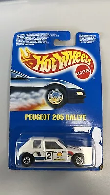 Buy Hot Wheels 1988 PEUGEOT 205 Rallye - Vintage Blackwall- 1:64 - New Old Stock • 45£