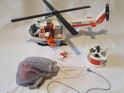 Buy Vintage Playmobil Rescue Helicopter Circa 1993 3789 • 29.99£