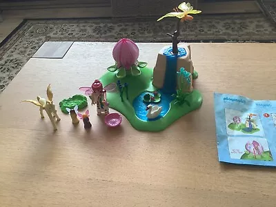 Buy Playmobil Fairy World 9135 Mystical Fairy Glen With Colour Changing Flower • 15£