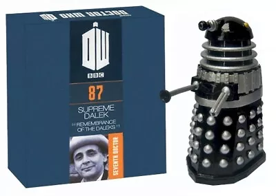 Buy Doctor Who Eaglemoss Magazine Figurine Collection Issue 87 Black Supreme Dalek • 13£