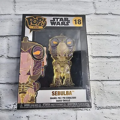 Buy Funko Pop Enamel Pin Sebulba From Star Wars Loungefly Removable Stand Included • 9.99£