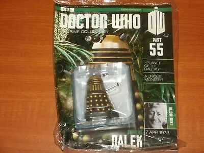 Buy SUPREME DALEK Part #55 Eaglemoss BBC Doctor Who Figurine Collection 3rd Doctor • 19.99£