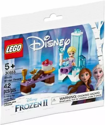 Buy Lego Disney's Elsa's Winter Throne 30553 Polybag BNIP • 5.69£