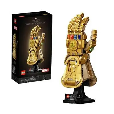 Buy LEGO 76191 Marvel Super Heroes Infinity Gauntlet Collectible Thanos Glove Sealed • 91.15£