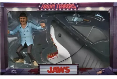 Buy Neca Toony Terrors Jaws Quint And Shark 6  Figure • 49.99£
