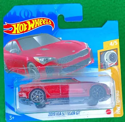 Buy Hot Wheels 2019 Kia Stinger Gt Hw Turbo 4/5 Metallic Red Mint On Card 80 • 4.99£