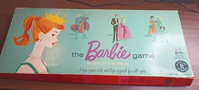 Buy The Barbie Game Queen Of The Prom Vintage Original Circa 1960 Mattel ~ Complete • 61.42£