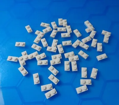 Buy LEGO - 3023 - 50 Pieces  1x2 White Used Plates - City - Creator - Ideas** • 3.49£