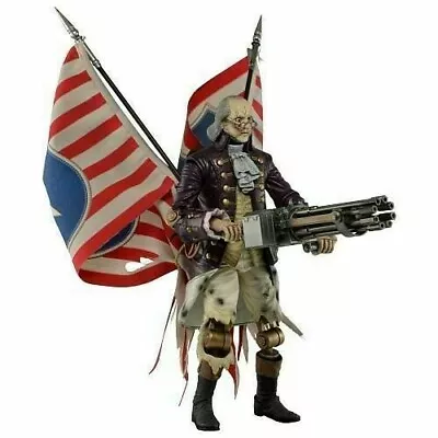 Buy NECA BioShock Infinite Benjamin Franklin Motorized Patriot Concept Action Figure • 92.40£