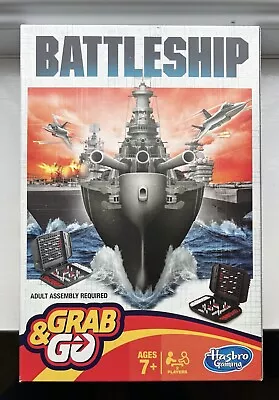 Buy Battleship Grab And Go Game - Travel Size Ages 7+ Hasbro Gaming NEW & SEALED • 3.99£