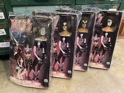 Buy 1978 Vintage KISS MEGO Action Figure Doll Full Set BLACK FRIDAY SALE • 787.49£
