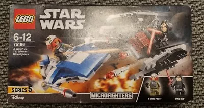 Buy LEGO Star Wars 75196 A-Wing Vs TIE Silencer Microfighters - New & Sealed • 20£