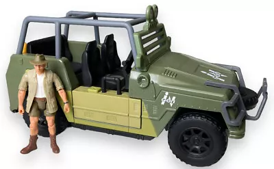 Buy Jurassic Park Isla Sorna Capture Vehicle & Roland Tembo 3.75  Figure Mattel • 25£