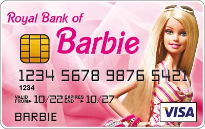 Buy Barbie Novelty Plastic Credit Card • 5.45£