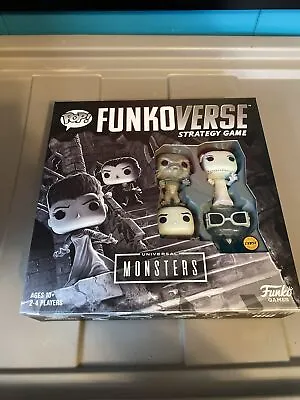 Buy Funkoverse Universal Monsters 100 Strategy Board Game Funko 4 Pack CHASE VERSION • 42.63£