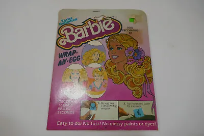 Buy N.O.S. BARBIE Doll Mattel 1983 Easter Wrap An Egg Decoration Kit Playset Vintage • 13.94£