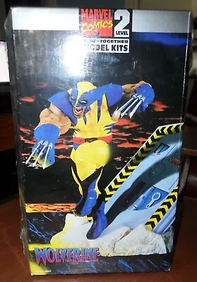 Buy Marvel Comics Wolverine X-Men Level 2 Model Kit Glue Together 1996 Toy Biz New • 31.99£