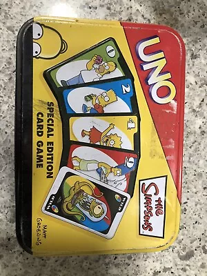 Buy Vintage The Simpsons Uno Card Game. • 0.99£