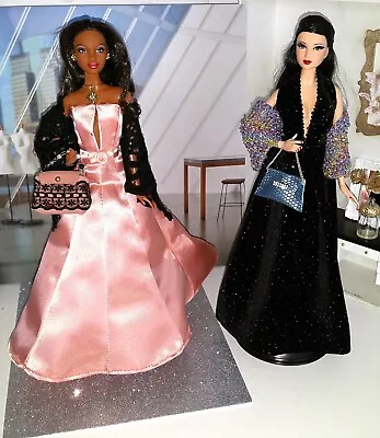 Buy BARBIE LUXURY Haute Couture Dress & Handmade Accessories 3 Versions To Choose From MATTEL • 92.65£