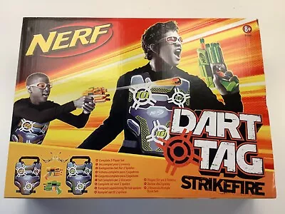 Buy Nerf Dart Tag Strikefire 2 Player Set With Guns Vests Glasses Ammo Hasbro New • 24.99£