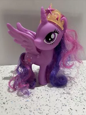 Buy My Little Pony - Twilight Sparkle  Pony With Crown,  Large 16cm Tall - Rare • 3.90£