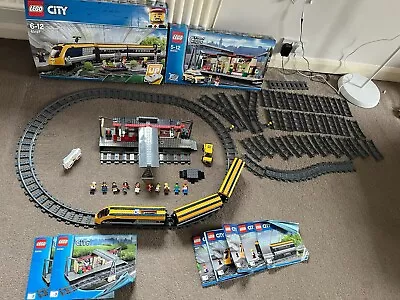 Buy Lego City Passenger Train 60197 And Station 60050 And Extra Track • 99£