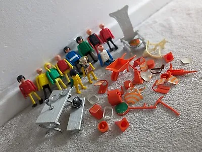 Buy Vintage 70s Toy Playmobil Busy Bodies Play-Big Mettoy Figures Accessories Bundle • 2.50£