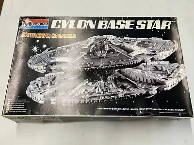 Buy Rare Vintage Monogram Battlestar Galactica Cylon Base Star 1978 Sealed • 75£