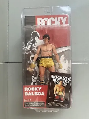 Buy NECA Rocky III 3 Rocky Balboa Series 1 Figure Brand New Sealed BNIB • 99.99£