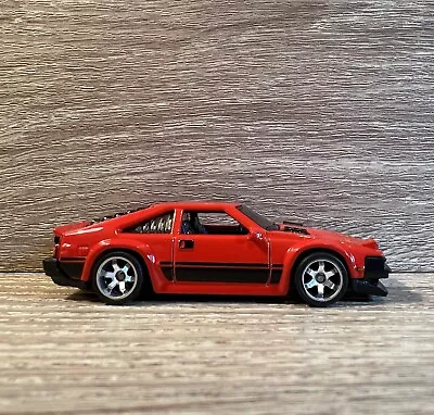 Buy Hot Wheels 82 Toyota Supra Red Custom Real Rider Rubber Tyres • 10£