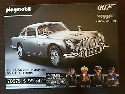 Buy Original Packaging Playmobil 70578 James Bond Aston Martin DB5 Goldfinger Edition NEW EXCELLENT  • 58.69£