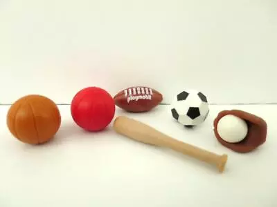 Buy Playmobil SPORT EXTRA Spares For Football Baseball Basket Ball & Rugby • 1.80£