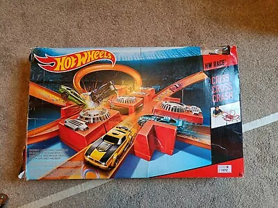 Buy Hot Wheels Criss Cross Crash, Boxed And Two Cars, Working  • 25£