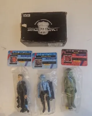 Buy Gerry Anderson Space Precinct Gift Set 1995. Brogan, Took, Snake Sealed Complete • 19.95£