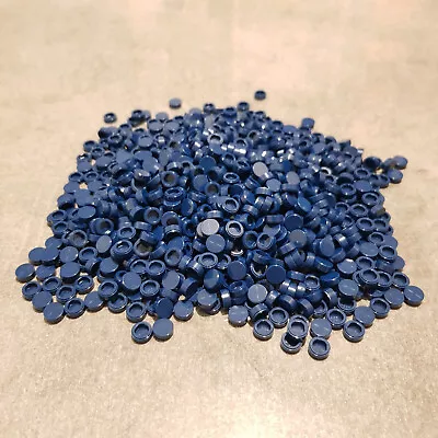 Buy LEGO Tile Round 98138 Dark Blue X900 Pieces (LOTp 4639) • 0.86£