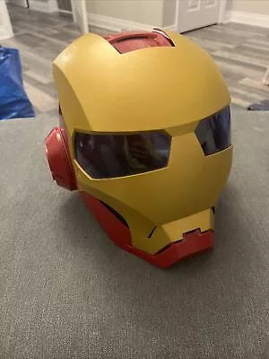 Buy Hasbro Marvel Iron Man Deluxe Electronic Talking Helmet 2010 Fully Working Sound • 29.99£