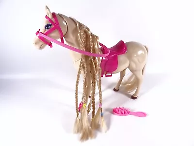 Buy Horse For Barbie Steffi Or Similar Fashion Doll Saddle Bridle With Function (14411) • 10.23£