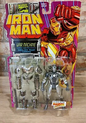 Buy Toy Biz Iron Man War Machine With Shoulder Mount Cannons Action Figure • 39.99£