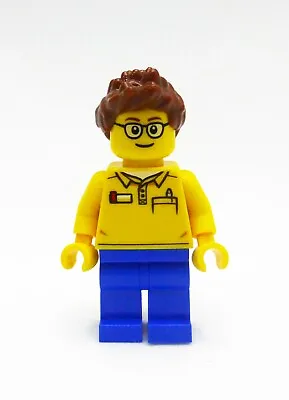 Buy Lego Creator Expert Figure - Roller Coaster Operator Male - Twn318 - Set 10261 • 5.99£