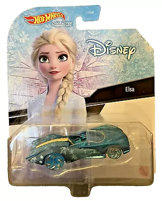 Buy Hot Wheels Character Car Disney - ELSA - Frozen **BN** • 15.99£