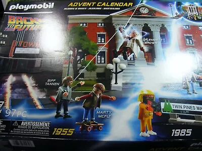 Buy 70574 Playmobil Advent Calendar Back To The Future 24  Inc' Extra Marty Set • 15£
