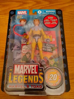 Buy Hasbro Marvel Legends Retro 6  Figure Toad (Toy Biz 20th Anniversary) New • 20£