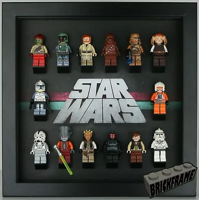 Buy Display / Case Frame To Display Lego Star  Wars Minifigures • 26.50£