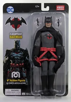 Buy Mego DC Comics Flashpoint Batman Action Figure 8  • 21.99£