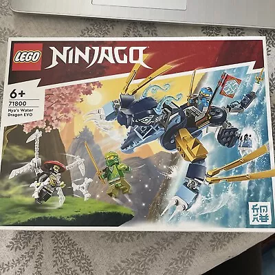 Buy Lego Ninjago Nya’s Water Dragon EVO Set 71800 • 19.99£